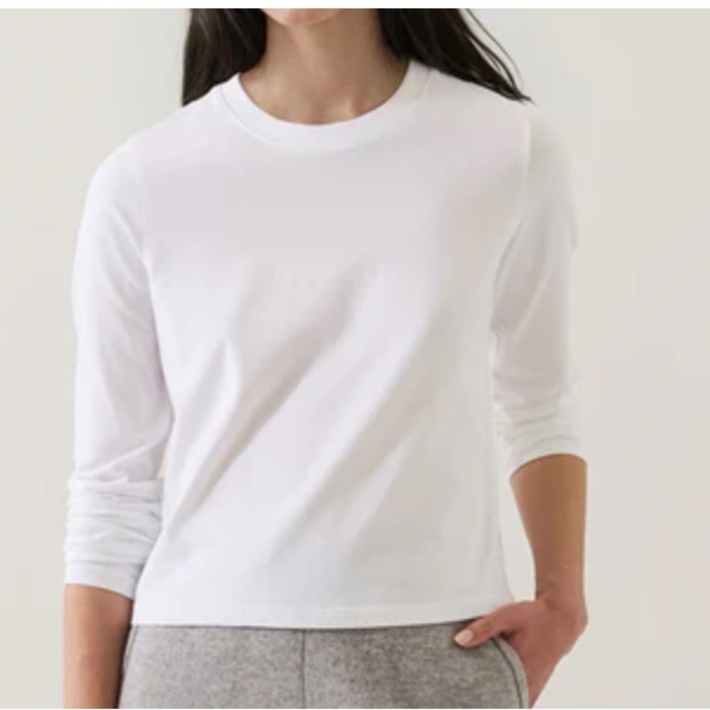 Pima Cotton Stretch Long Sleeve Baby T-Shirt